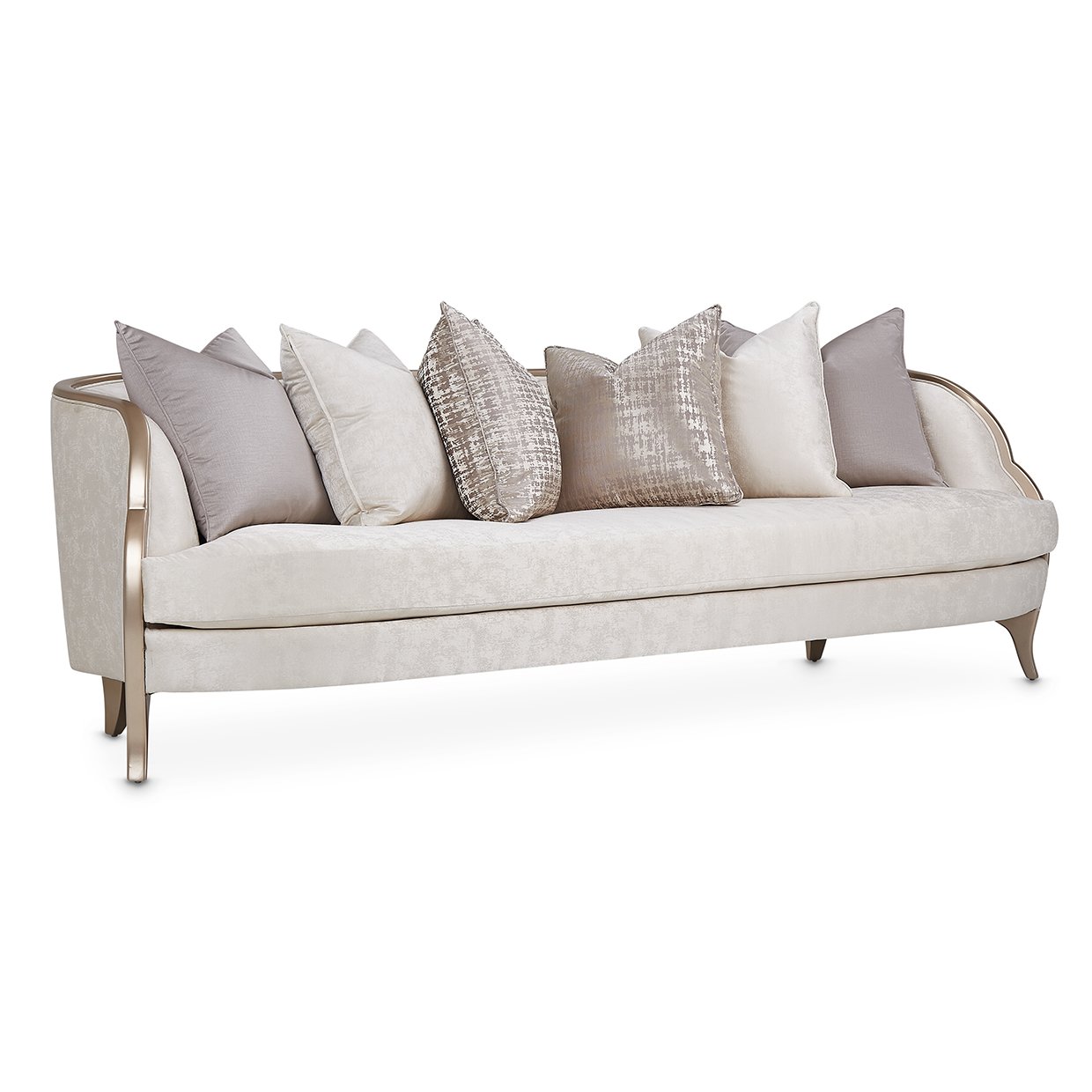 MalibuCrest Sofa CLDWH Chardonnay - Image 5