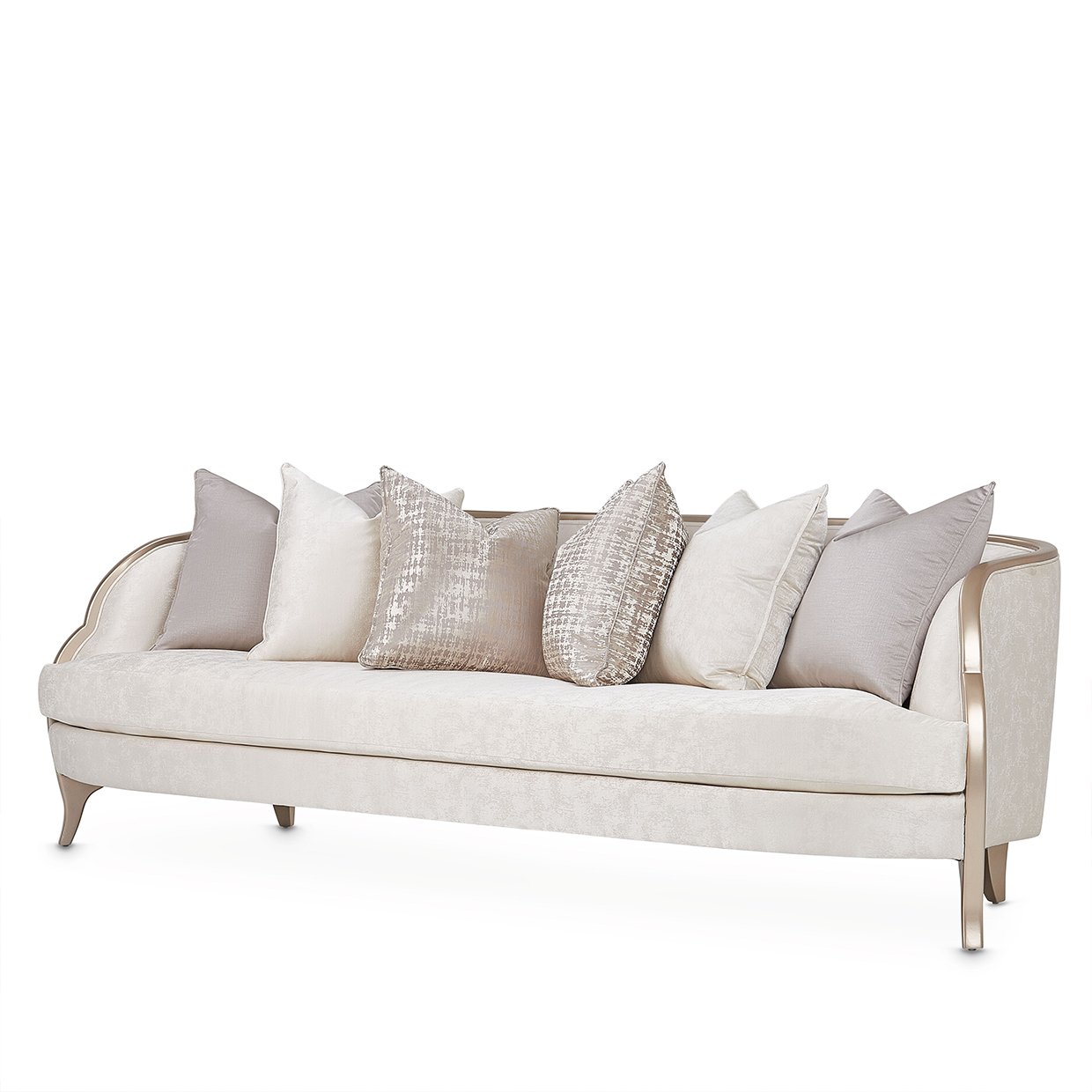 MalibuCrest Sofa CLDWH Chardonnay - Image 7
