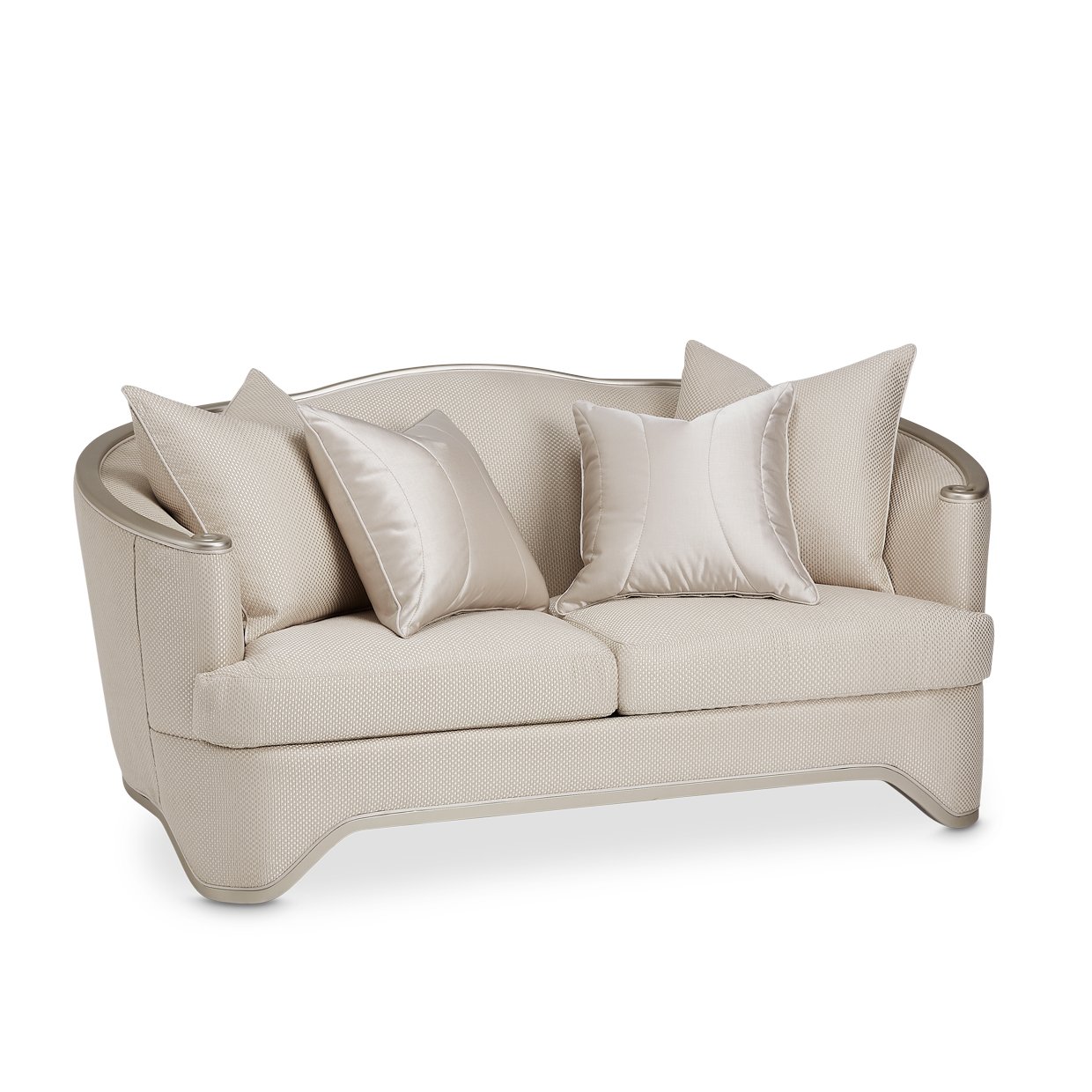 Loveseat Light Champagne - Image 8