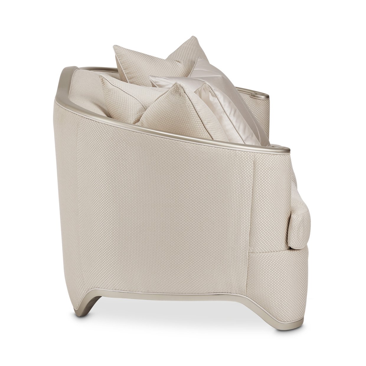 Loveseat Light Champagne - Image 7