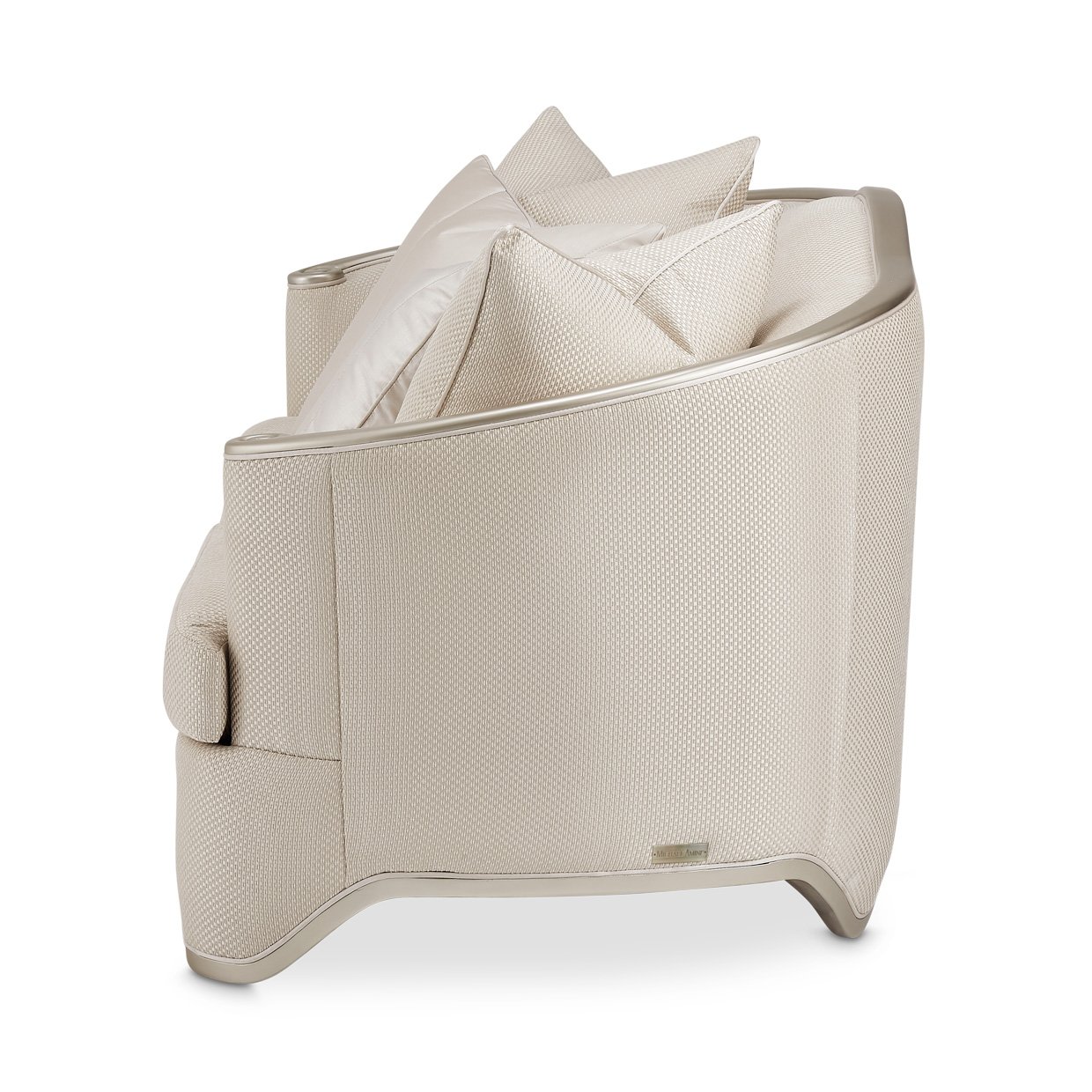 Loveseat Light Champagne - Image 6