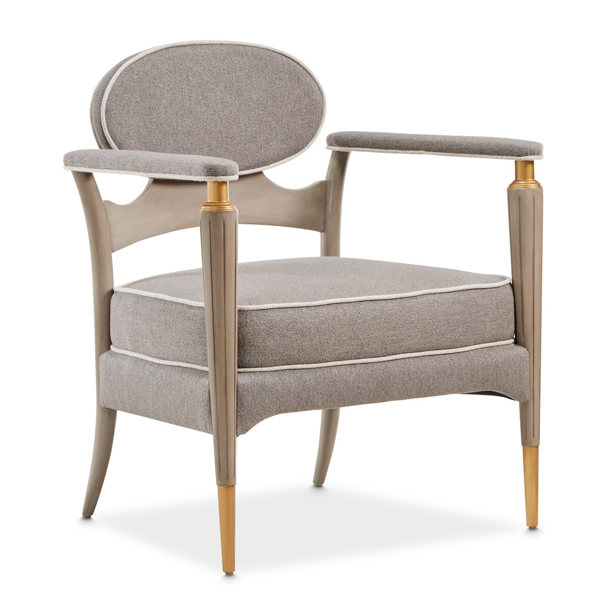 St.Charles Accent Chair Dove Gray - Image 3