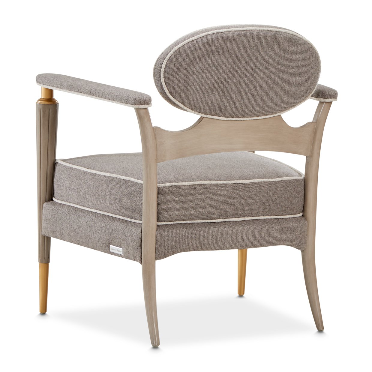 St.Charles Accent Chair Dove Gray - Image 6