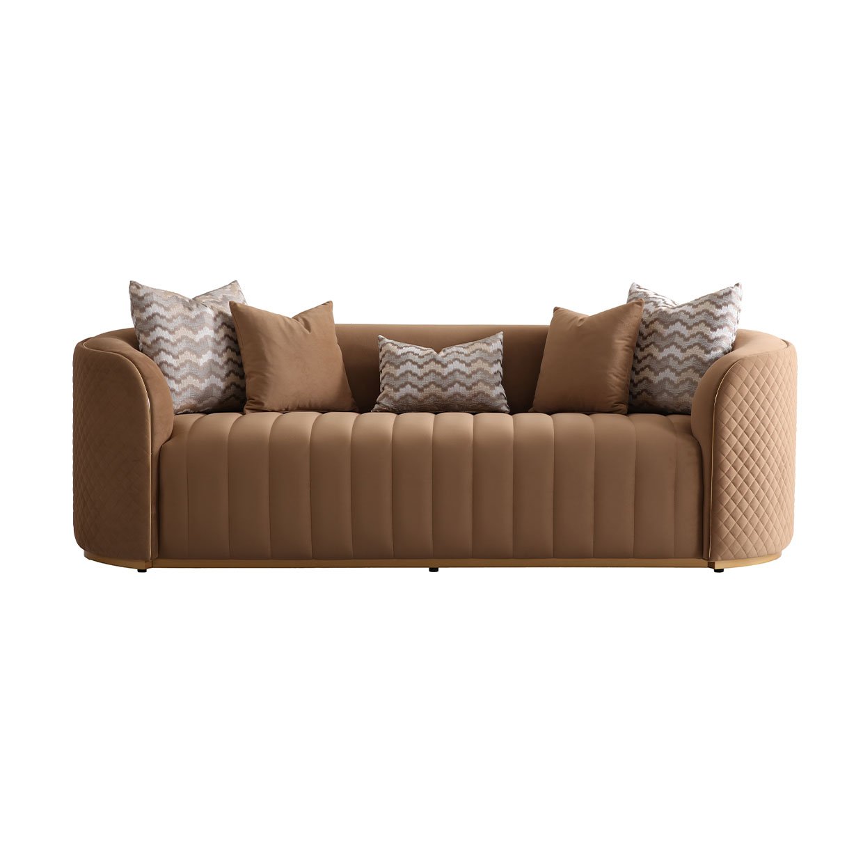 Sofa Caramel Gold - Image 3