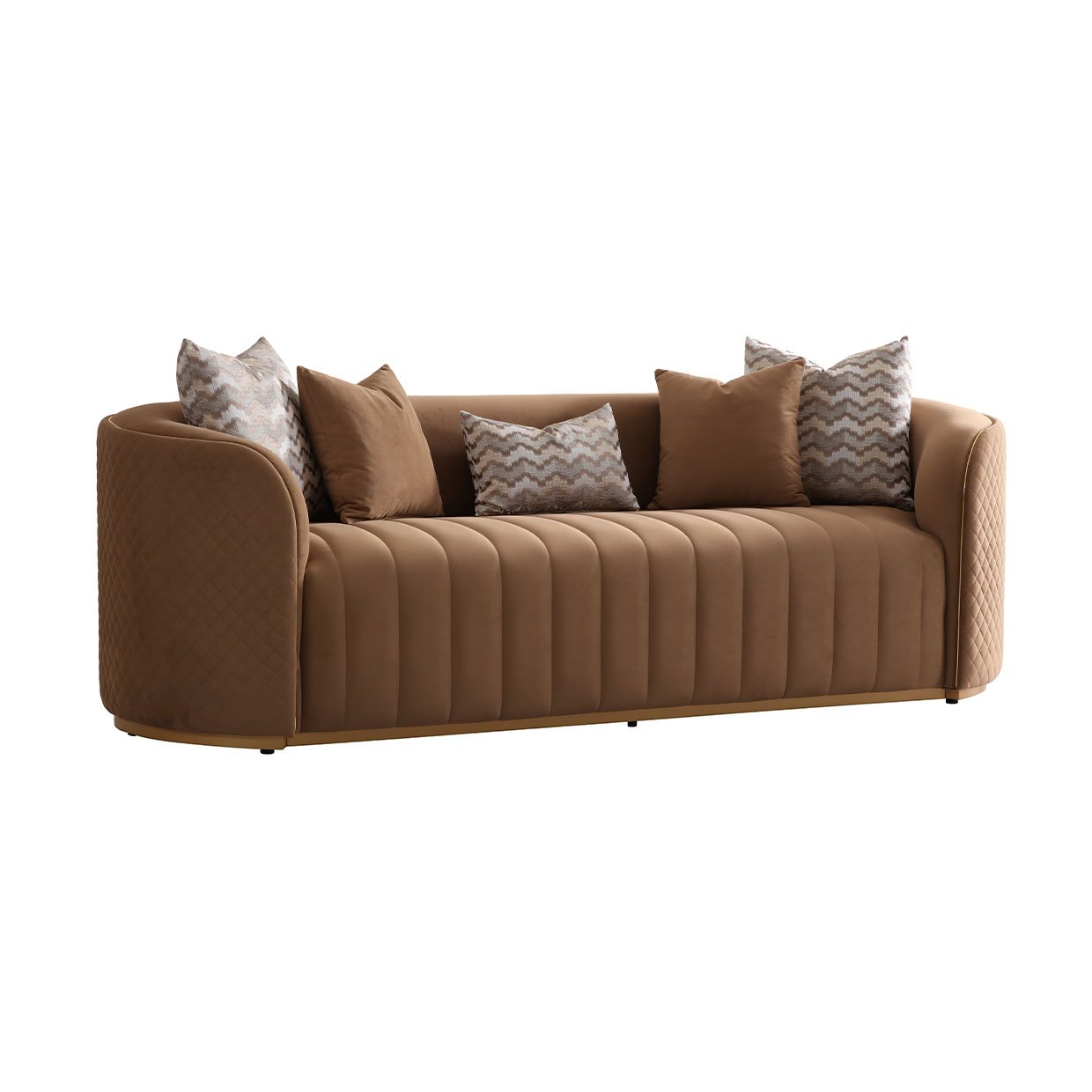 Sofa Caramel Gold - Image 7