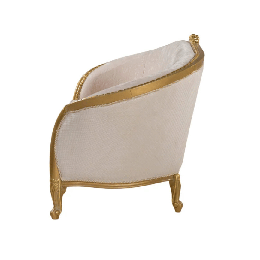 Sophia Gold sofa - Image 3
