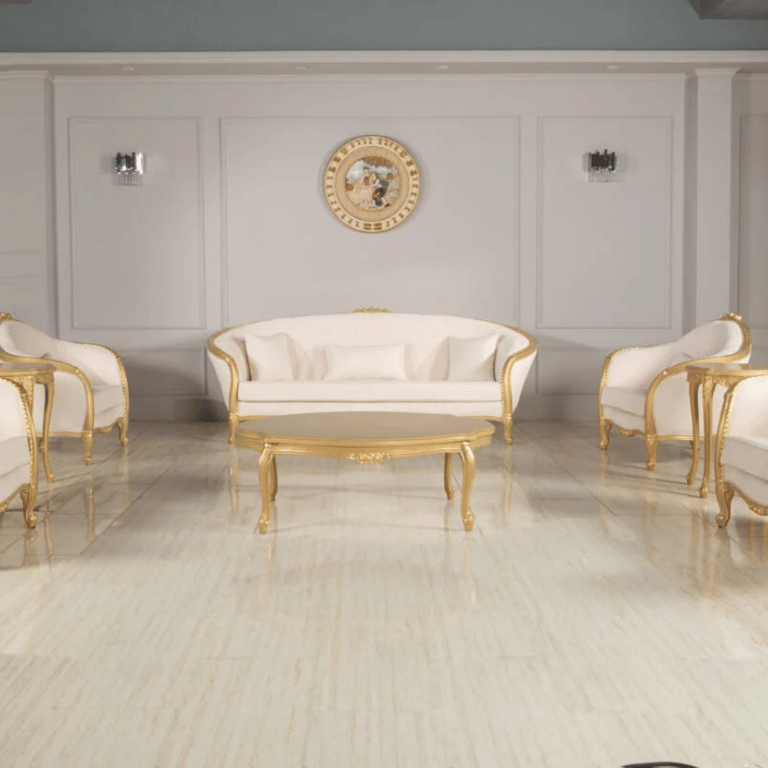 Sophia Gold sofa - Image 7