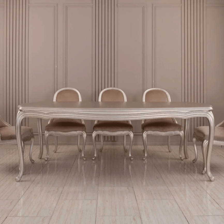 Mona champagne Dining Table - Image 4