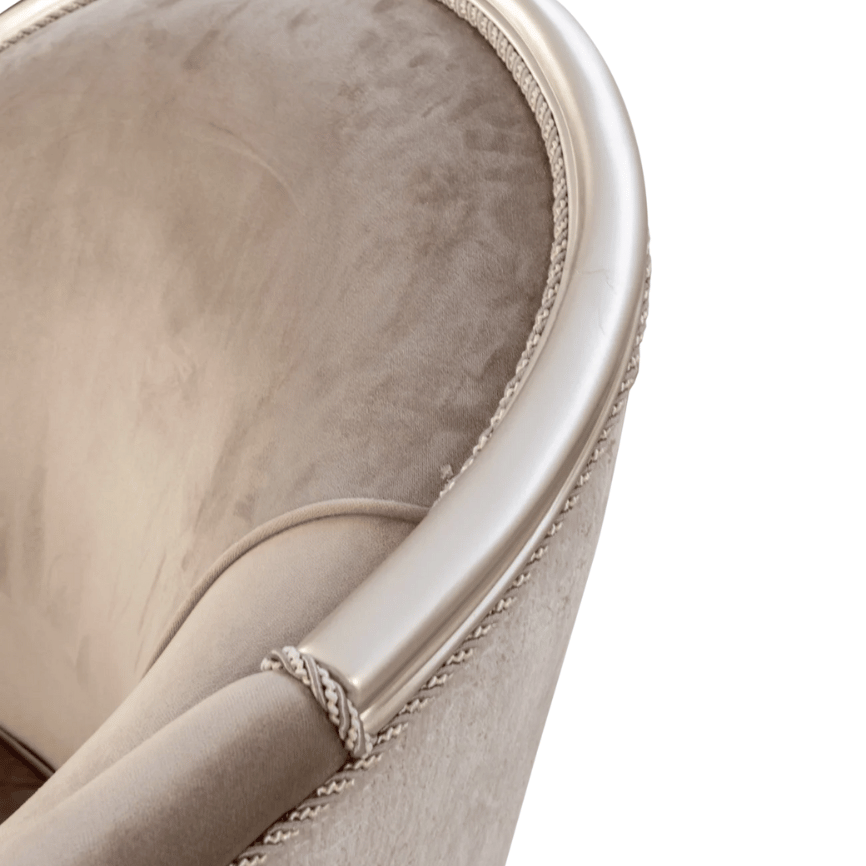 Mona Champagne Accent Chair - Image 6