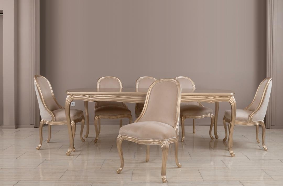 Mona champagne (silver and gold) Dining set(Additional 10% OFF Black Friday Price $7650) - Image 12