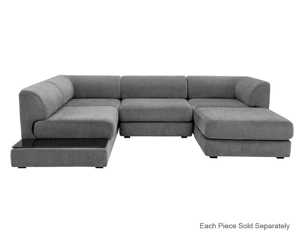 Harmony Modular - Armless Chair - Left Shelf - Image 10