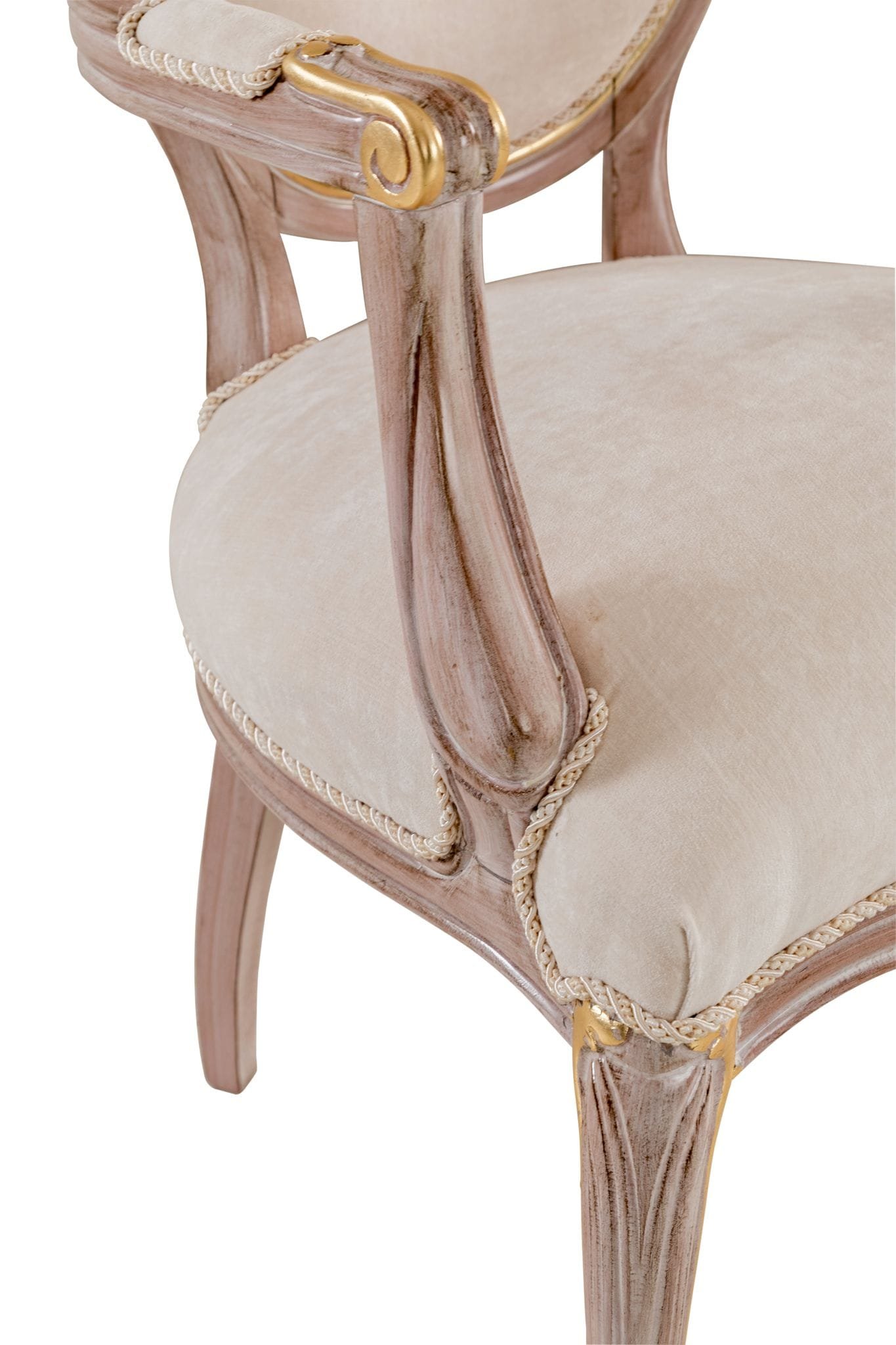 Sophia Natural Pink Arm Chair - Image 4