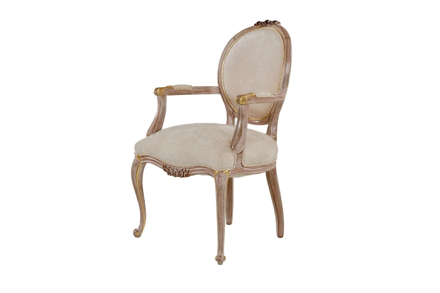 Natural Pink Arm chair