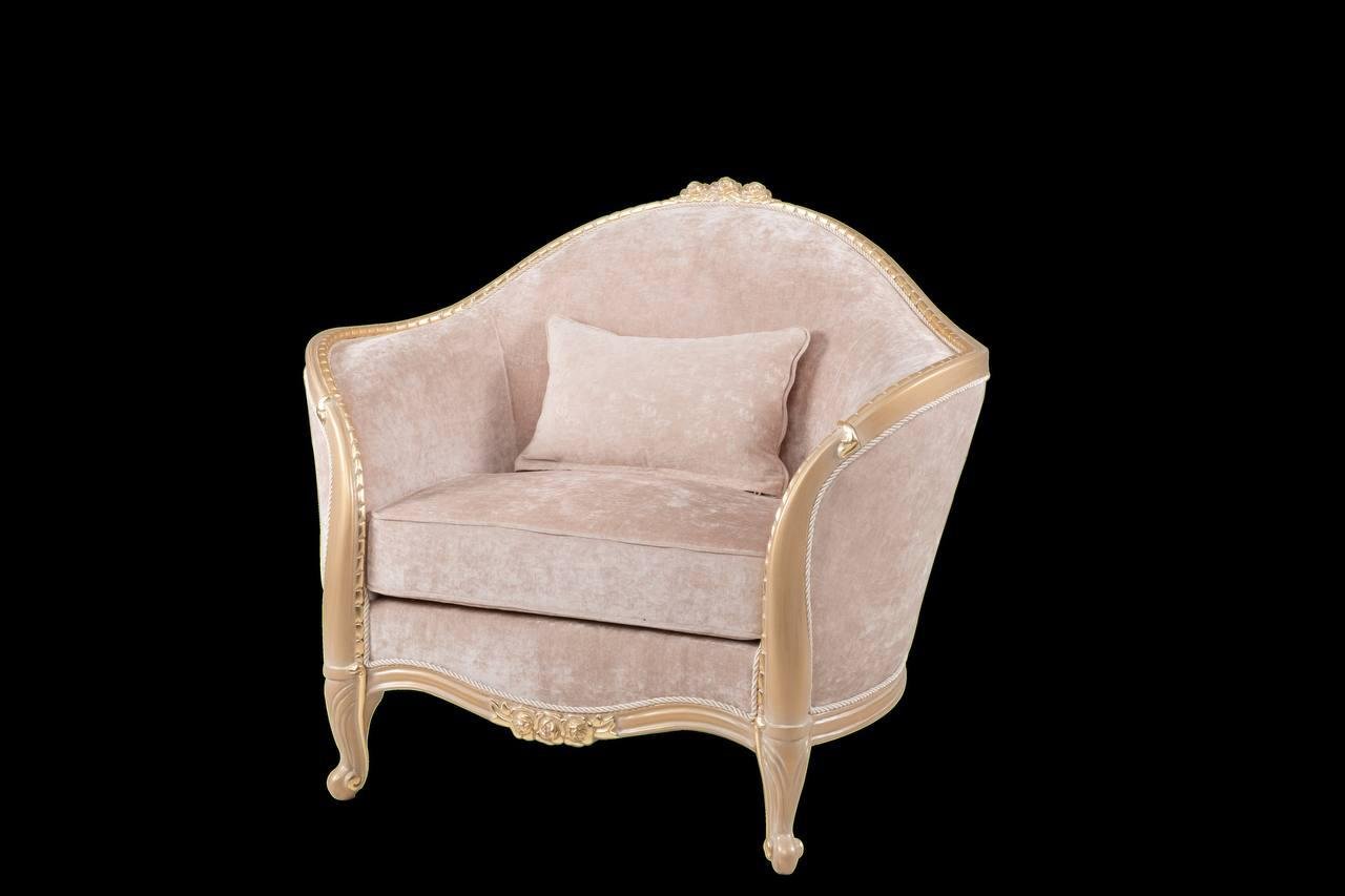 Sophia champagne gold sofa. - Image 14