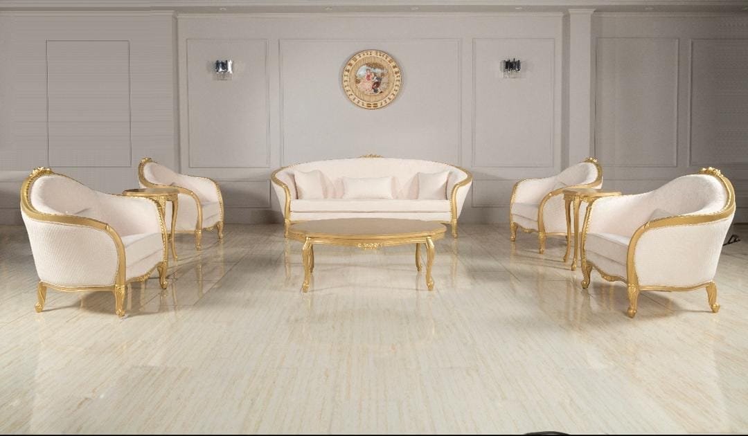 Sophia gold,silver 5 seater set - Image 2